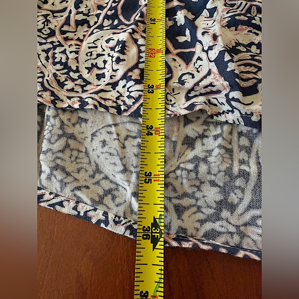 Anthropologie | Tiny Caviana Patterned Long Sleeve Shirtdress XS - Picture 14 of 14